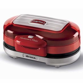 Burguer_Grill_Eltrico_Retro_Party_Time_Ariete_Vermelho_127v_1072251 Burguer_Grill_Eltrico_Retro_Party_Time_Ariete_Vermelho_127v_1072251
