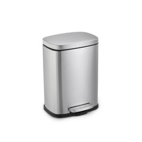 Lixeira_Retangular_Escovada_Nobre_5_Litros_com_Pedal_1079931 Lixeira_Retangular_Escovada_Nobre_5_Litros_com_Pedal_1079931