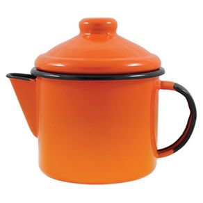 Bule_de_Ch_Esmaltado_Bico_Curto_600_ml_Laranja_Ewel_220890 Bule_de_Ch_Esmaltado_Bico_Curto_600_ml_Laranja_Ewel_220890
