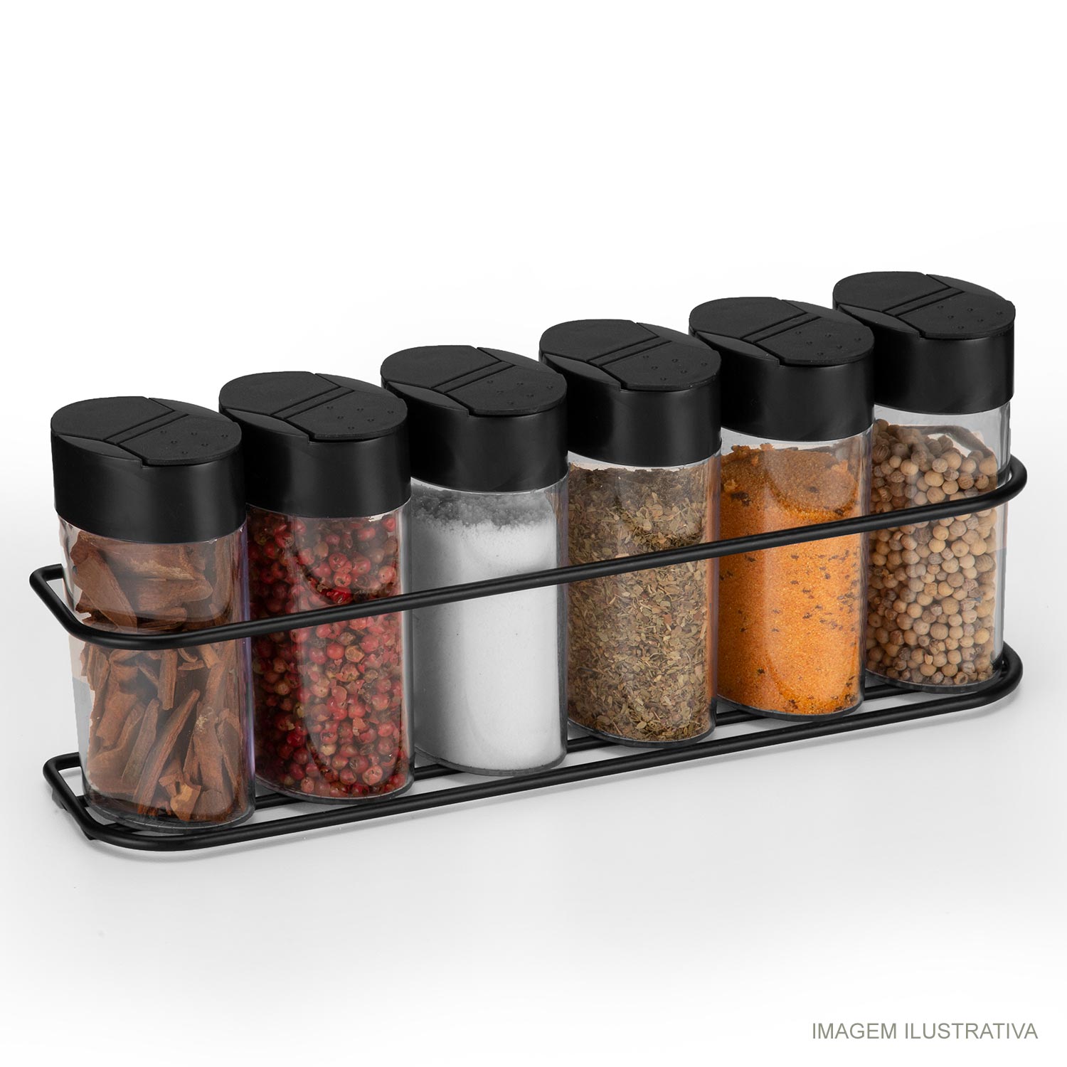Porta_Condimentos_de_Parede_Arthi_com_6_Peas_Preto_1058263