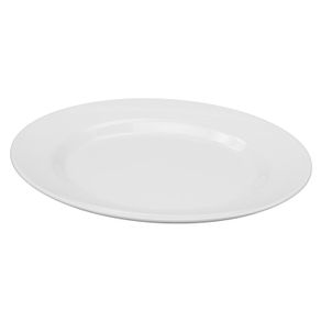Prato_Raso_Melamina_Gourmet_Mix_255_cm_Branco_1037831 Prato_Raso_Melamina_Gourmet_Mix_255_cm_Branco_1037831