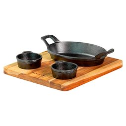 Conjunto_de_Assadeiras_Facile_Santana_em_Ferro_Fundido_com_Molheiras_e_Suporte_de_Madeira_1050401