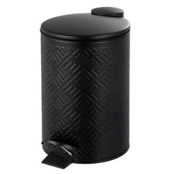 Lixeira_de_Metal_Preta_Paramount_5_Litros_com_Pedal_e_Cesto_1069641