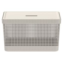 Cesto_Organizador_Grid_OU_com_Tampa_20_Litros_Bege_1070771