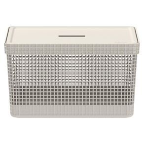 Cesto_Organizador_Grid_OU_com_Tampa_20_Litros_Bege_1070771
