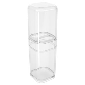 Porta_Escova_Splash_Coza_com_Tampa_Cristal_85180 Porta_Escova_Splash_Coza_com_Tampa_Cristal_85180