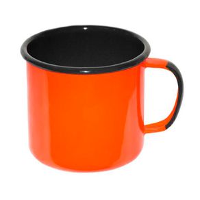 Caneca_Esmaltado_160_ml_Laranja_Ewel_220940 Caneca_Esmaltado_160_ml_Laranja_Ewel_220940
