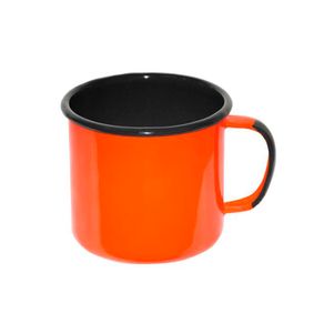 Caneca_Esmaltado_70_ml_Laranja_Ewel_220910 Caneca_Esmaltado_70_ml_Laranja_Ewel_220910