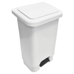 Lixeira_com_Pedal_Retangular_de_25_Litros_Branca_Lar_Plsticos_193561
