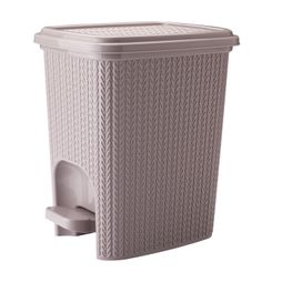 Lixeira_com_Pedal_Trama_7_Litros_Cinza_Plasutil_223450