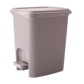 Lixeira_com_Pedal_Trama_7_Litros_Cinza_Plasutil_223450