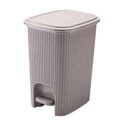 Lixeira_com_Pedal_Trama_12_Litros_Cinza_Plasutil_223440